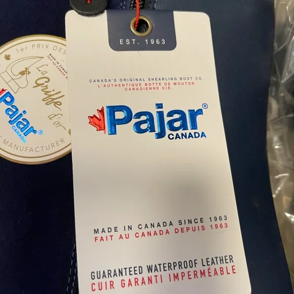 Pajar, leather, suede and shearling boots, size 11, but fit small. True size 9.5 - Picture 8 of 14